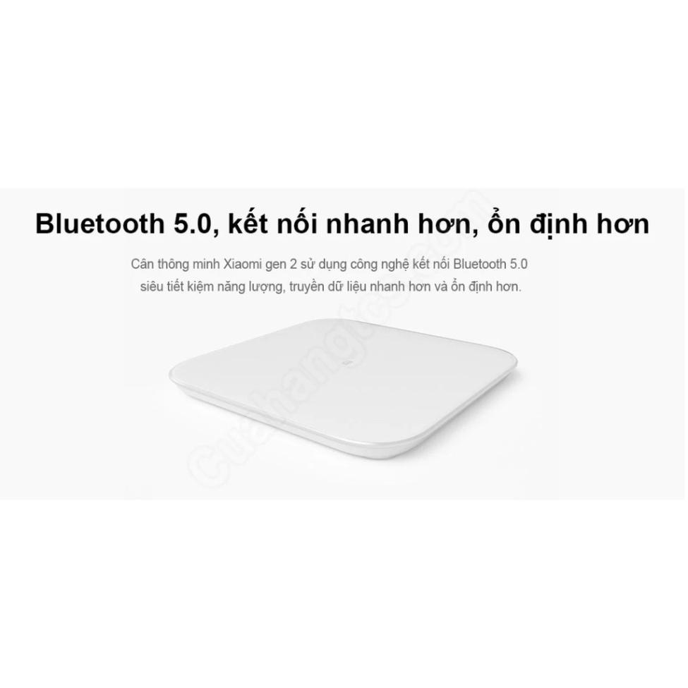 Cân thông minh Xiaomi smart scale2 - Bác Sĩ Gia Đình, Trợ Lý Sức Khỏe - Hàng Chính Hãng