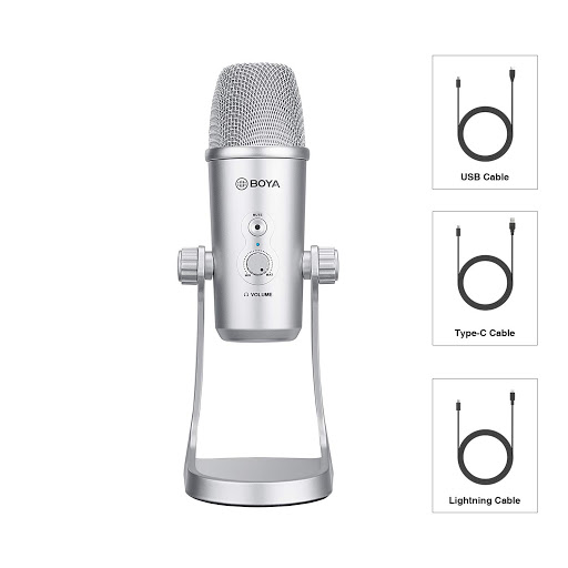 Mic thu âm Boya BY-PM700SP để thu âm clip ASRM độ nhạy tiếng cao - Hàng chính hãng