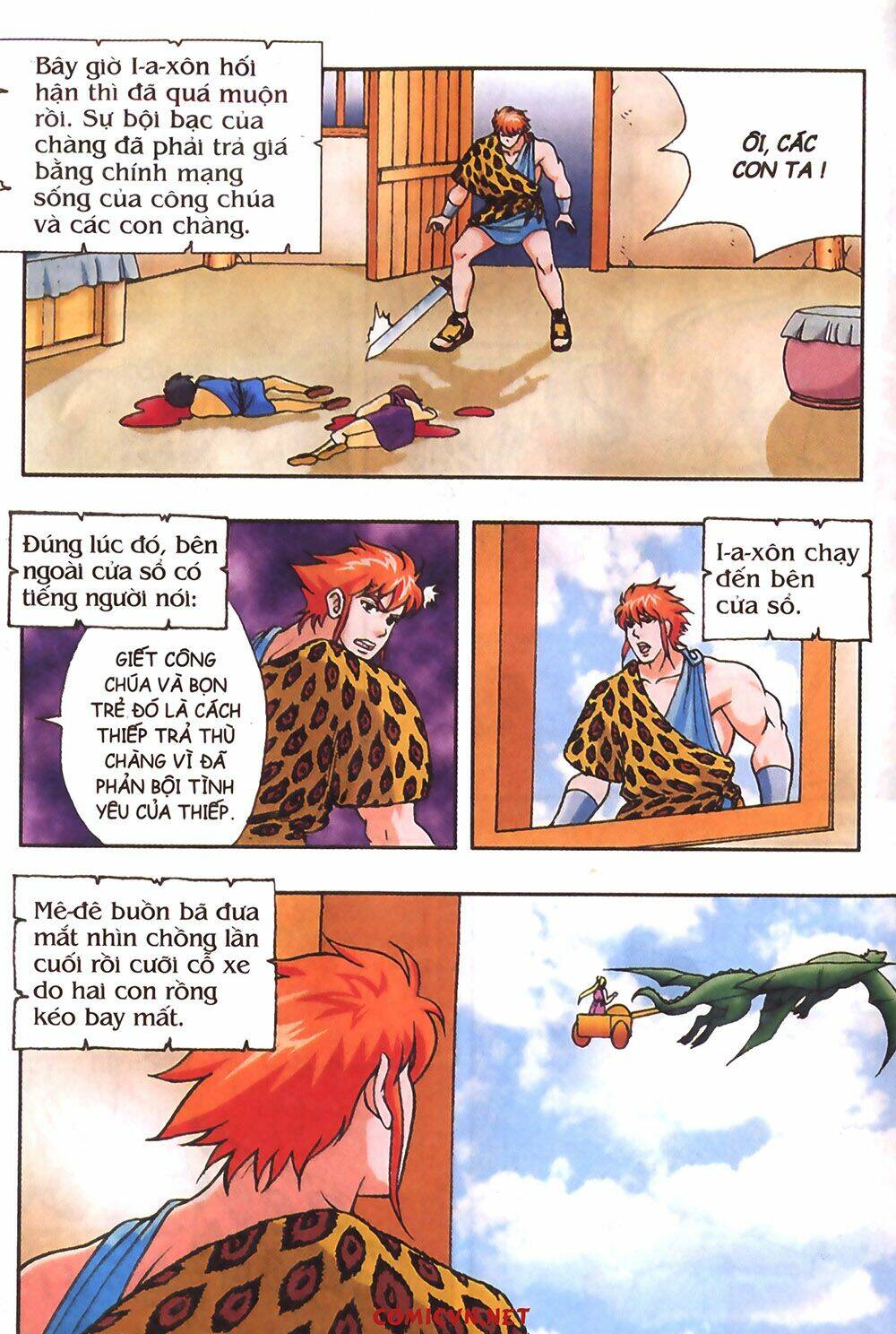 thần thoại hy lạp màu chapter 27 30