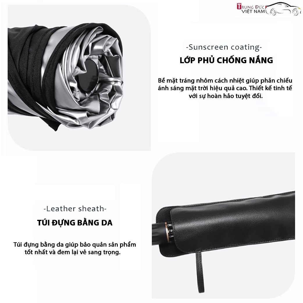 Ô Che Nắng, Chắn Tia UV Kính Lái Ô Tô Đa Năng - Hàng Chính Hãng TDVN