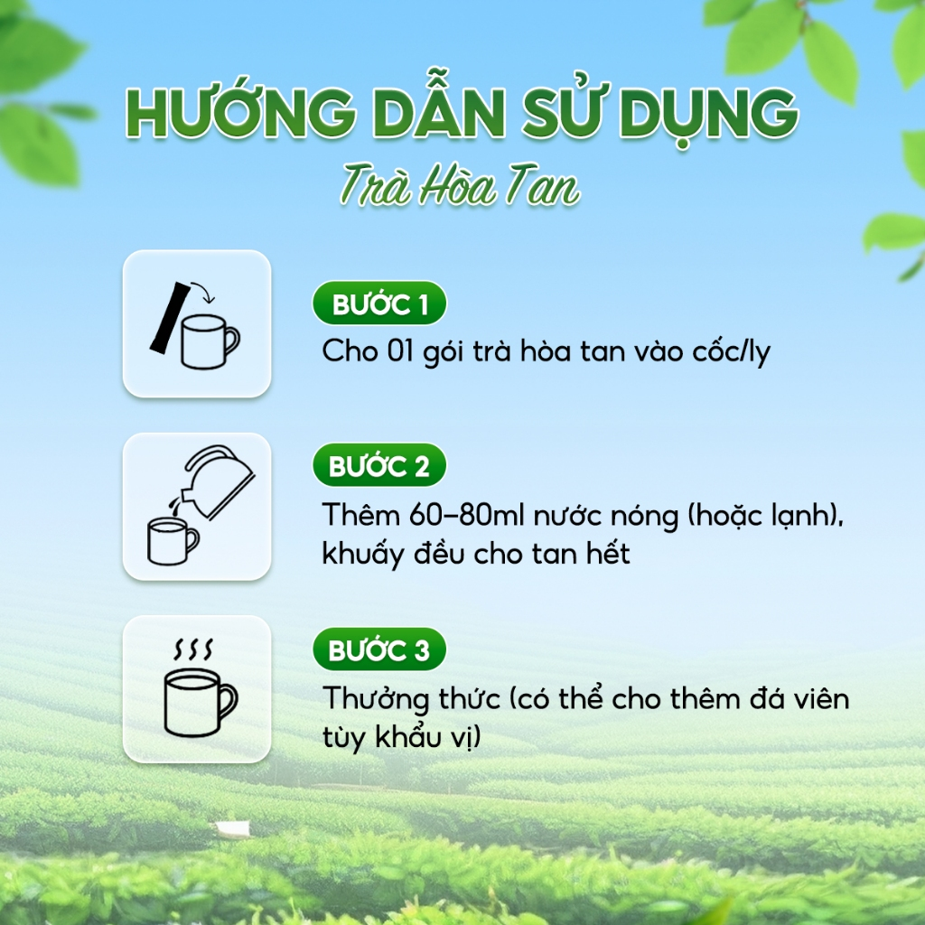 Cozy Icetea Chanh Leo 16 gói x 15g Hộp