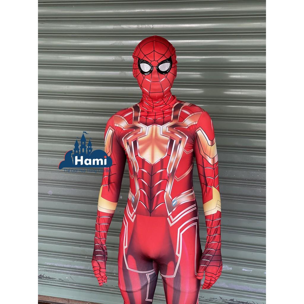 NGƯỜI LỚN - TRẺ EM Hóa Trang Người Nhện Thép Spiderman