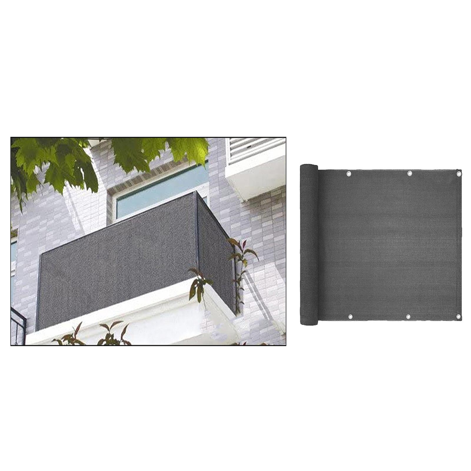 Commercial Fence Privacy Screen Windproof Cooling for Balcony Patio Pool