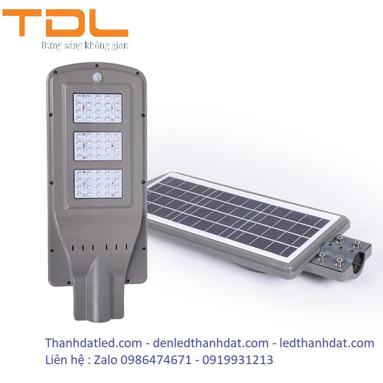 Đèn đường năng lượng mặt trời liền thể 60w