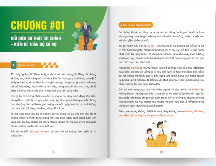 Sách - Thoát Khỏi Nợ Nần – 12 Cách Bật Tài Chính Xoay Chuyển Cuộc Đời