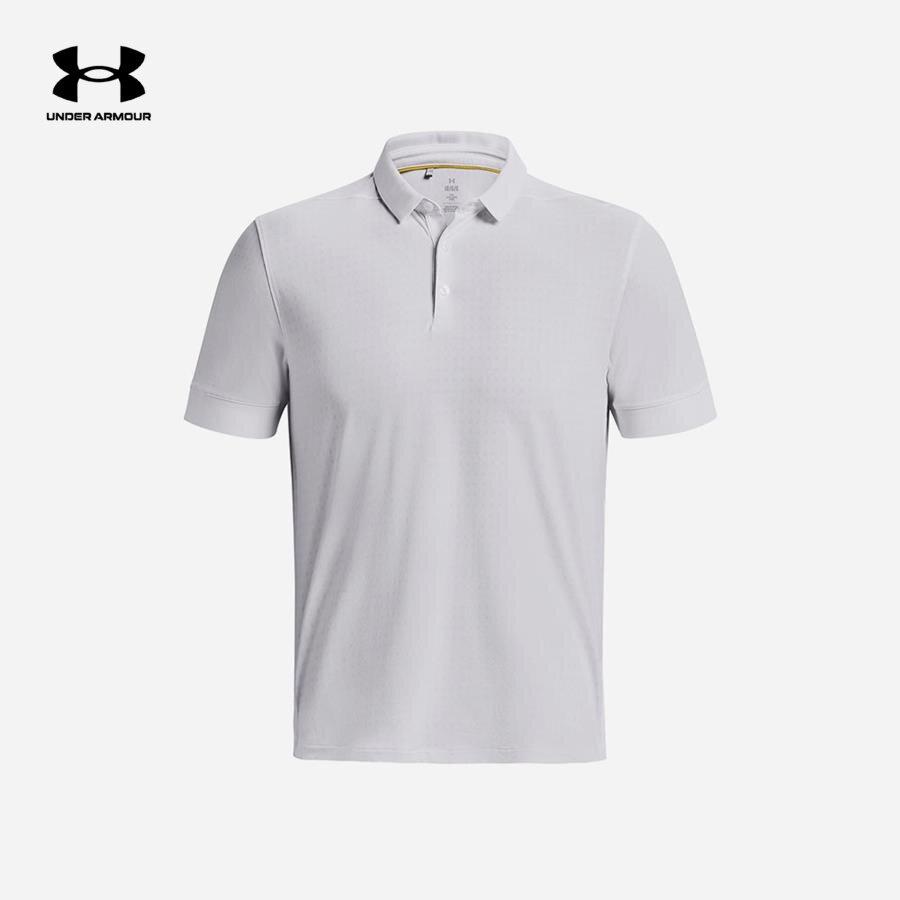 Áo polo thể thao nam Under Armour Curry Micro Splash - 1377406-100