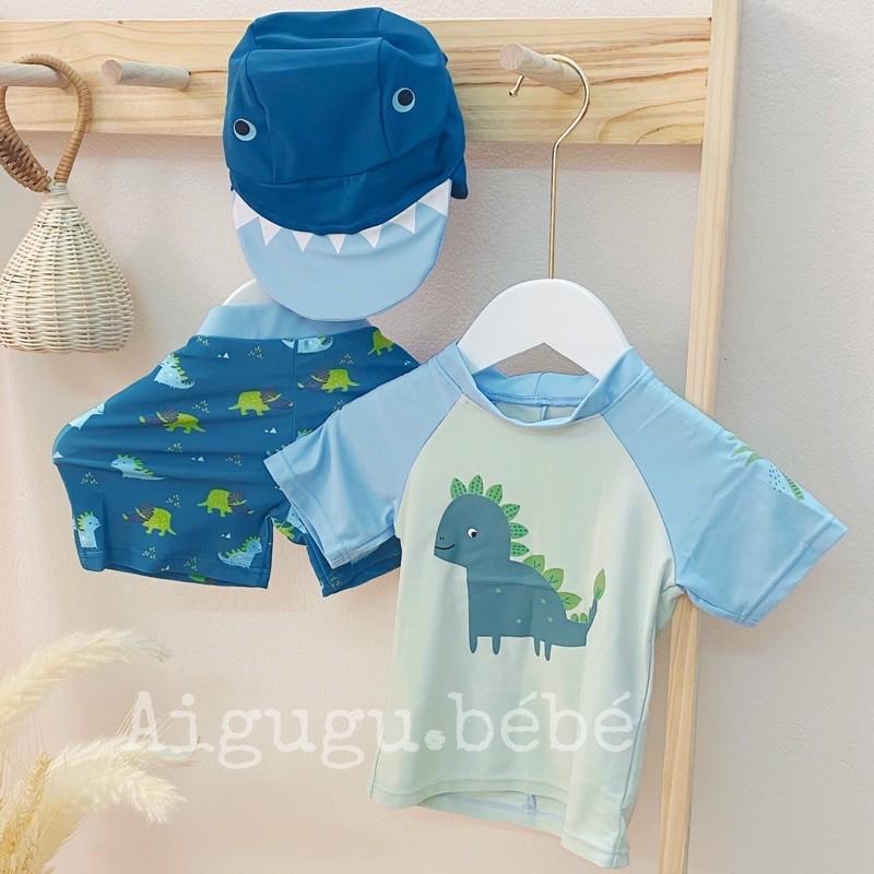 Đồ Bơi Khủng Long Đi Biển Cho Bé Trai - AIGUGU.BÉBÉ