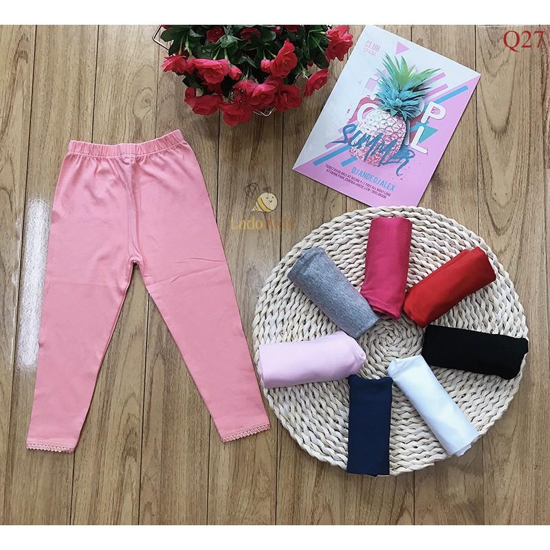 Quần Legging Dài Trơn Size ĐẠI (21-41kg) - Q27