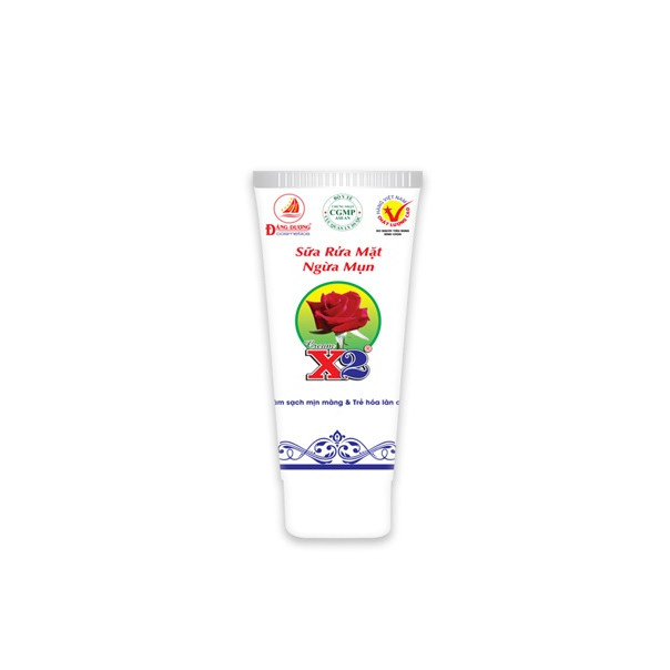 CREAM X2 - SỬA RỬA MẶT NGỪA MỤN - 50ml