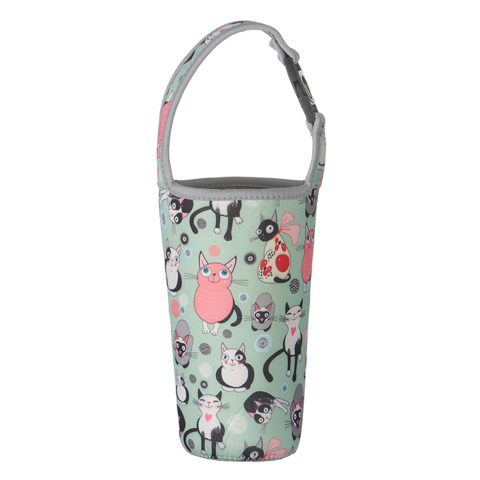 Neoprene Insulated Iced Coffee Cup Sleeves Cup Water Bottle Carrier Kettle Pouch for Fishing Coffee Mug Picnics