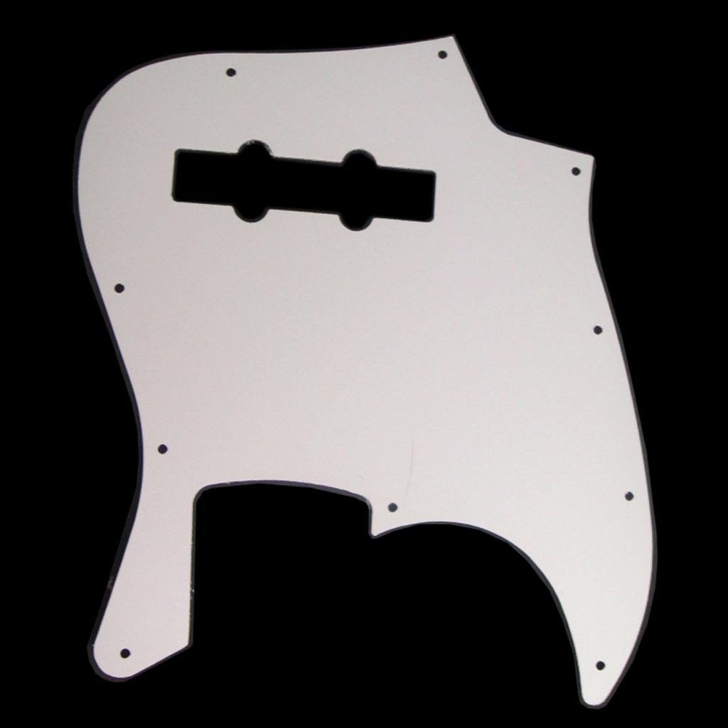 Guitar Pick Guard Scratch Plate DIY Accessory White