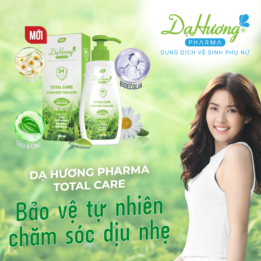 Dạ Hương Pharma total care (chăm sóc toàn diện) 120ml