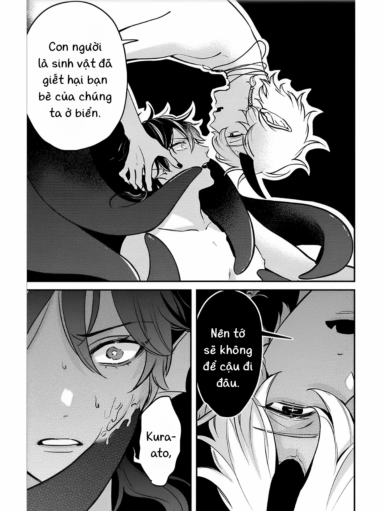 tiên cá, hoàng tử và mendako chapter 1 37