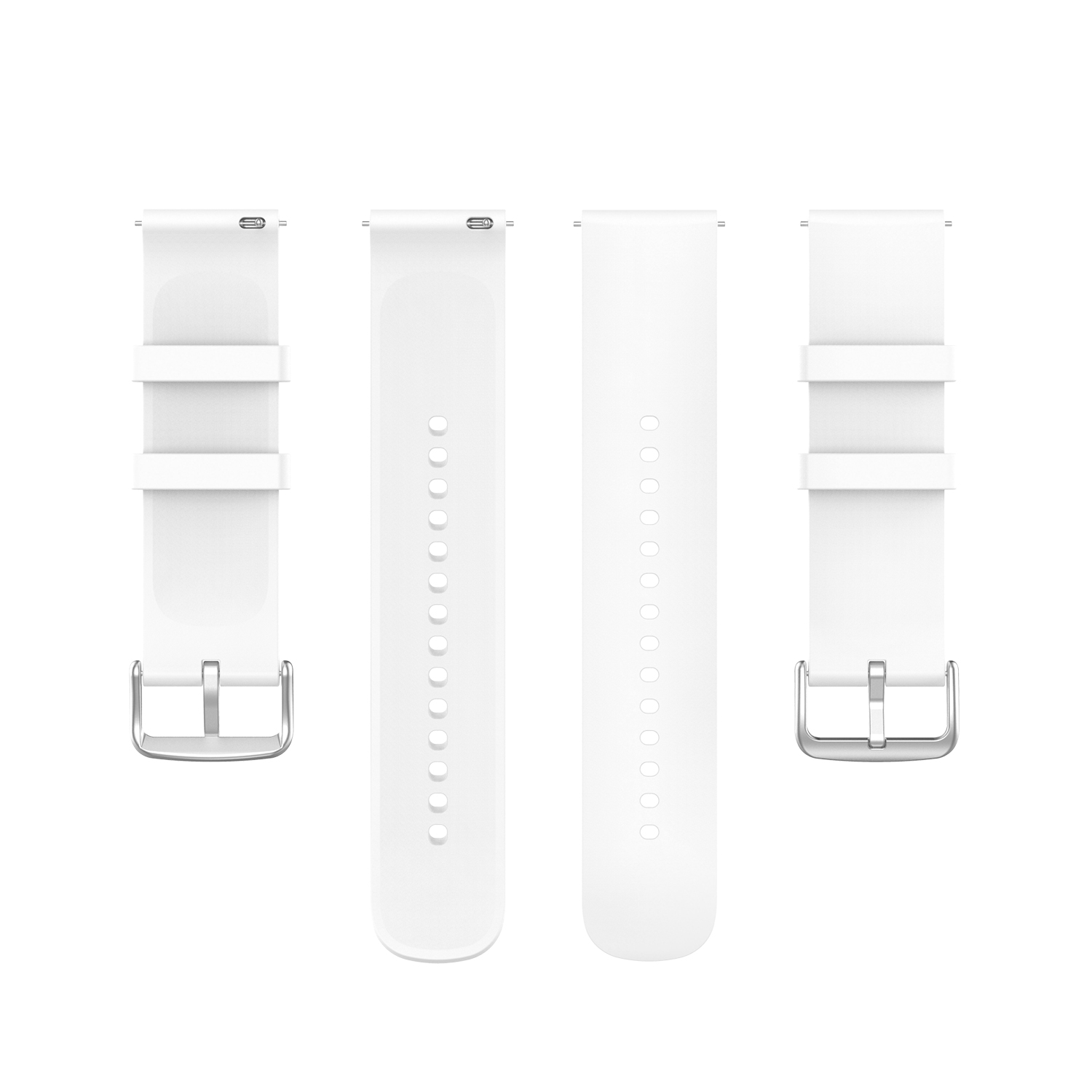 Dây Silicon Simple cho Galaxy Watch 6 / Watch 4,6 Classic / Garmin Vivo Venu / Galaxy Watch 5 / Ticwatch Pro / Huawei Watch GT 4 (Size 20mm/22mm) - Hàng Nhập Khẩu