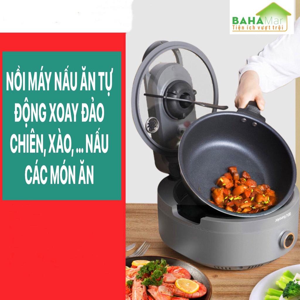 NỒI MÁY NẤU ĂN TỰ ĐỘNG XOAY ĐẢO CHIÊN, XÀO, JOYOUNG A9… NẤU CÁC MÓN ĂN &quot;BAHAMAR&quot; Chức năng: Xào, Chiên, Hầm, Kho, lẩu,..