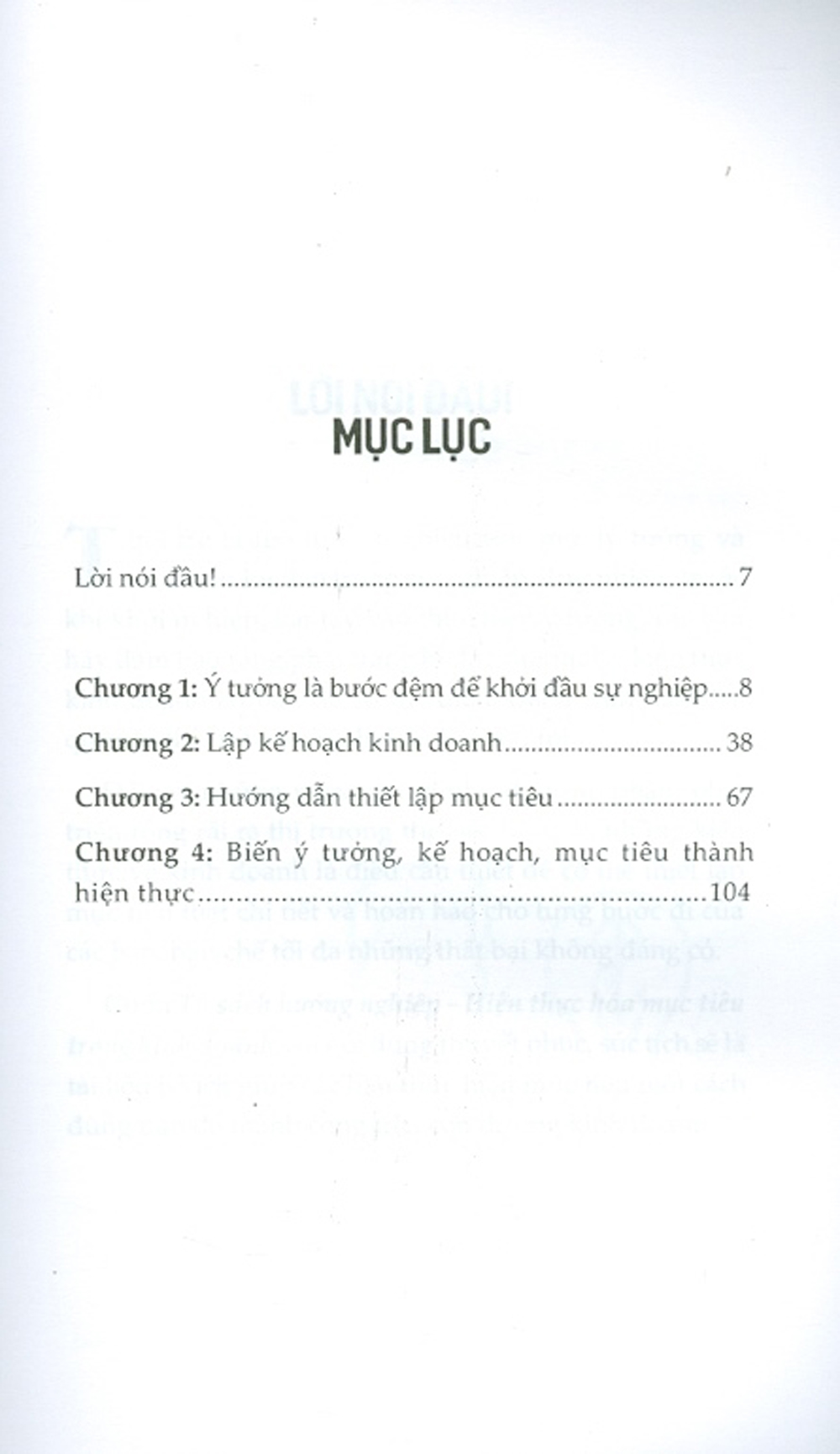 Tủ Sách Hướng Nghiệp - Hiện Thực Hóa Mục Tiêu Trong Kinh Doanh