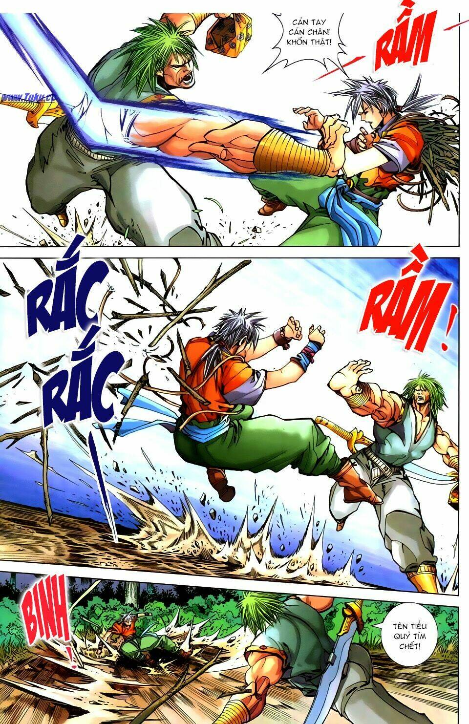 bạch phát quỷ chapter 3 14