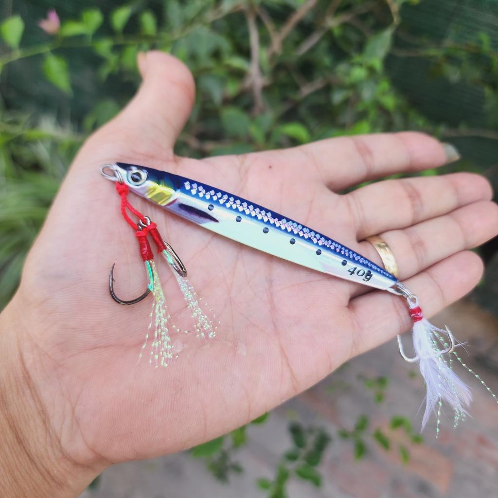 Mồi Câu Jig Vip 1 Mồi câu Lure thu hút mồi tốt....