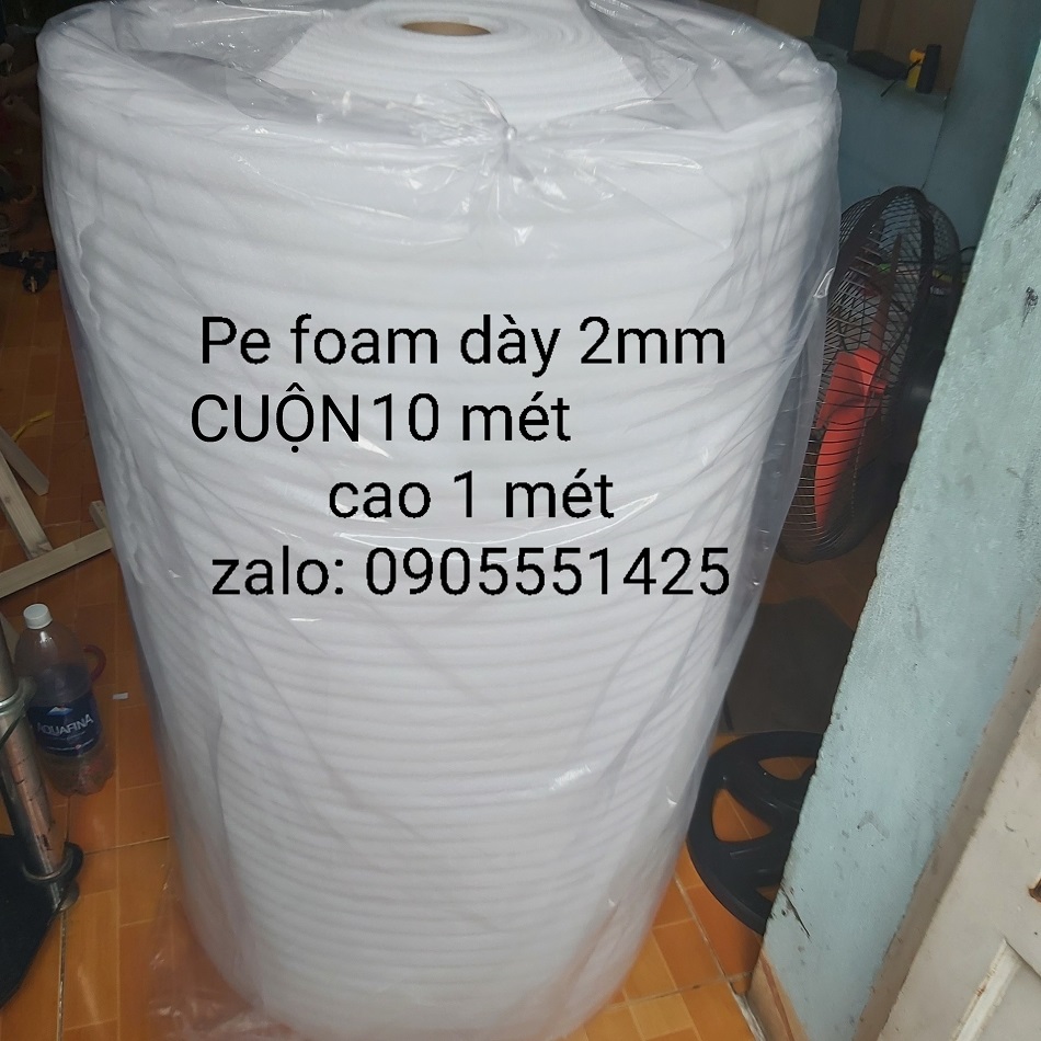 10 mét Mút xốp PE foam bọc hàng hóa