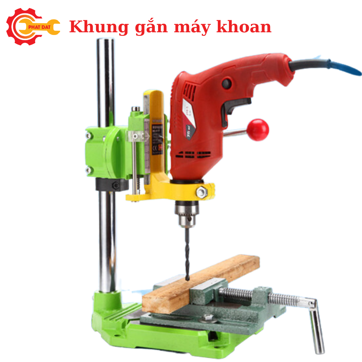 Khung Gắn Máy Khoan Cầm Tay Kèm Eto Bàn Trượt Cao Cấp