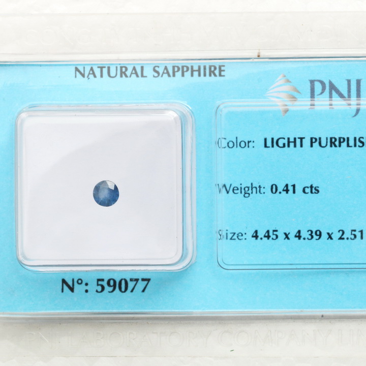 [HCM] Viên đá Sapphire xanh biển - Đá phong thủy kiểm định tự nhiên - Diệp Linh