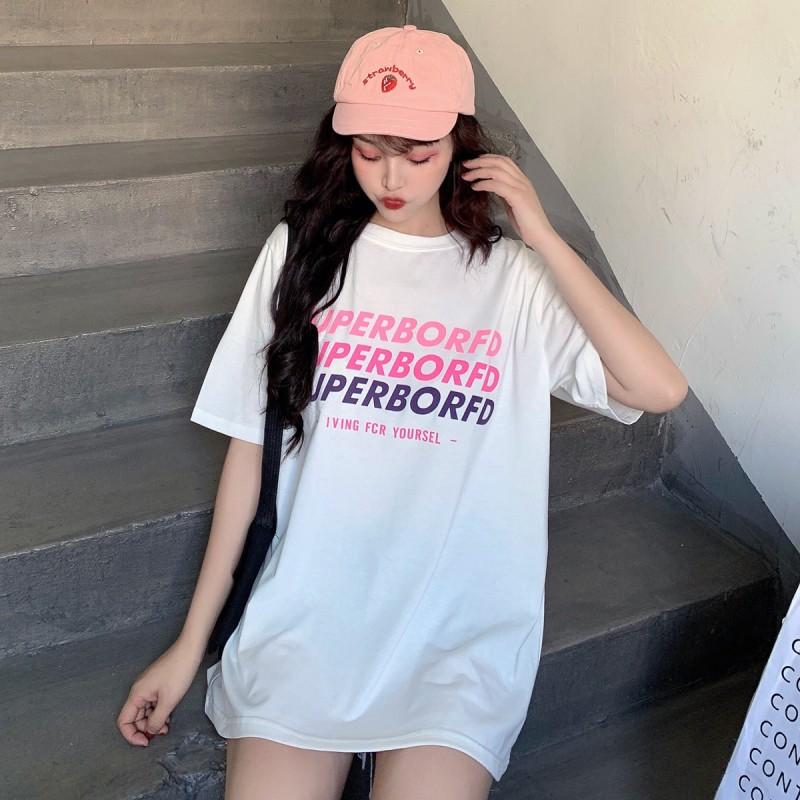 Áo thun tay lỡ. Hình Super Hồng .CoolZ phông Unisex nam nữ. Cotton oversize form rộng CZ034