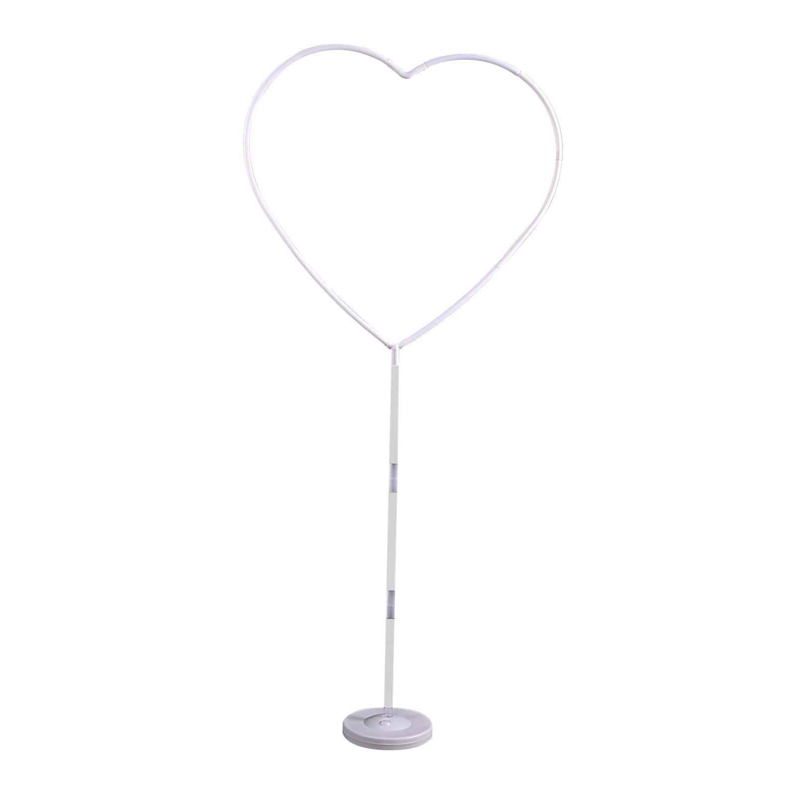 Balloon Arch Column Stand Kit DIY Heart Balloon Shape for Baby Shower Decor