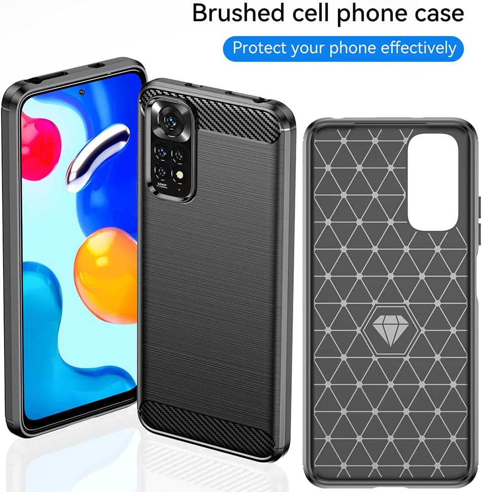 Ốp lưng chống sốc vân kim loại cho Xiaomi Redmi Note 11 4G / Note 11s 4G / Note 11 Pro hiệu Likgus - hàng nhập khẩu