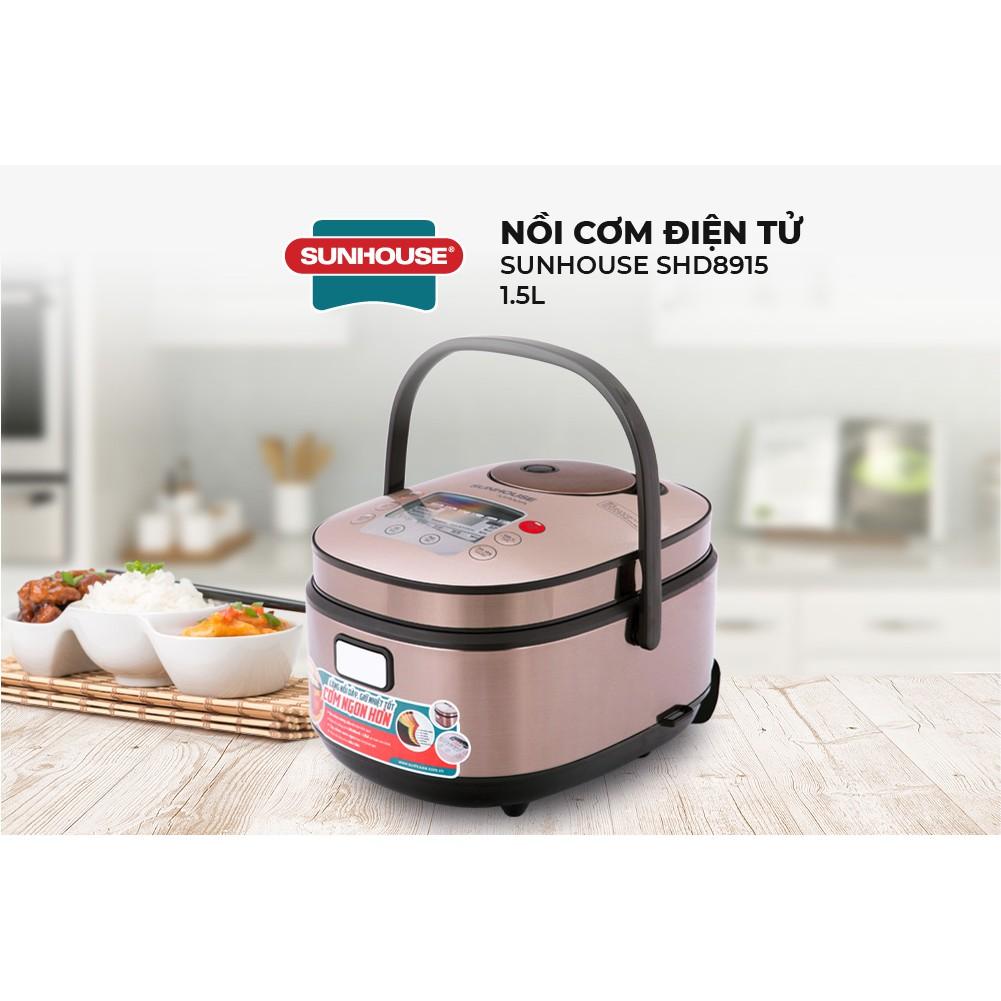 Nồi cơm điện tử 1.5L SUNHOUSE MAMA SHD8915