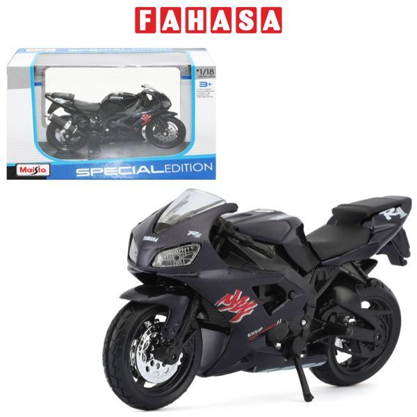 Đồ Chơi Mô Hình Xe Mô Tô G24 Yamaha YZF-R1 1:18 Tỉ Lệ Có Kệ Đứng - Maisto 321/MT39300