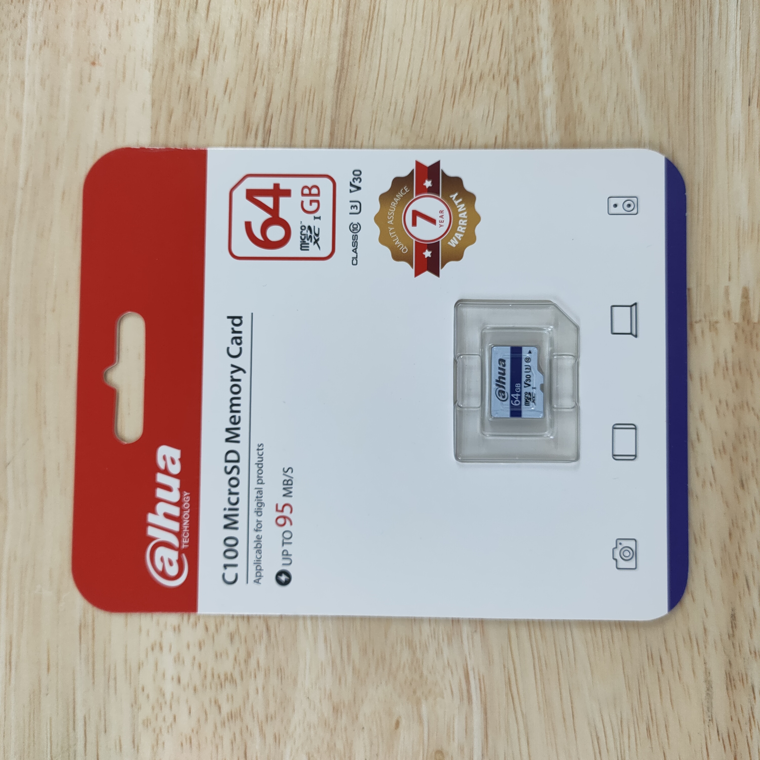 Thẻ nhớ TF Dahua C100 64GB MicroSDHC - Hàng chính hãng