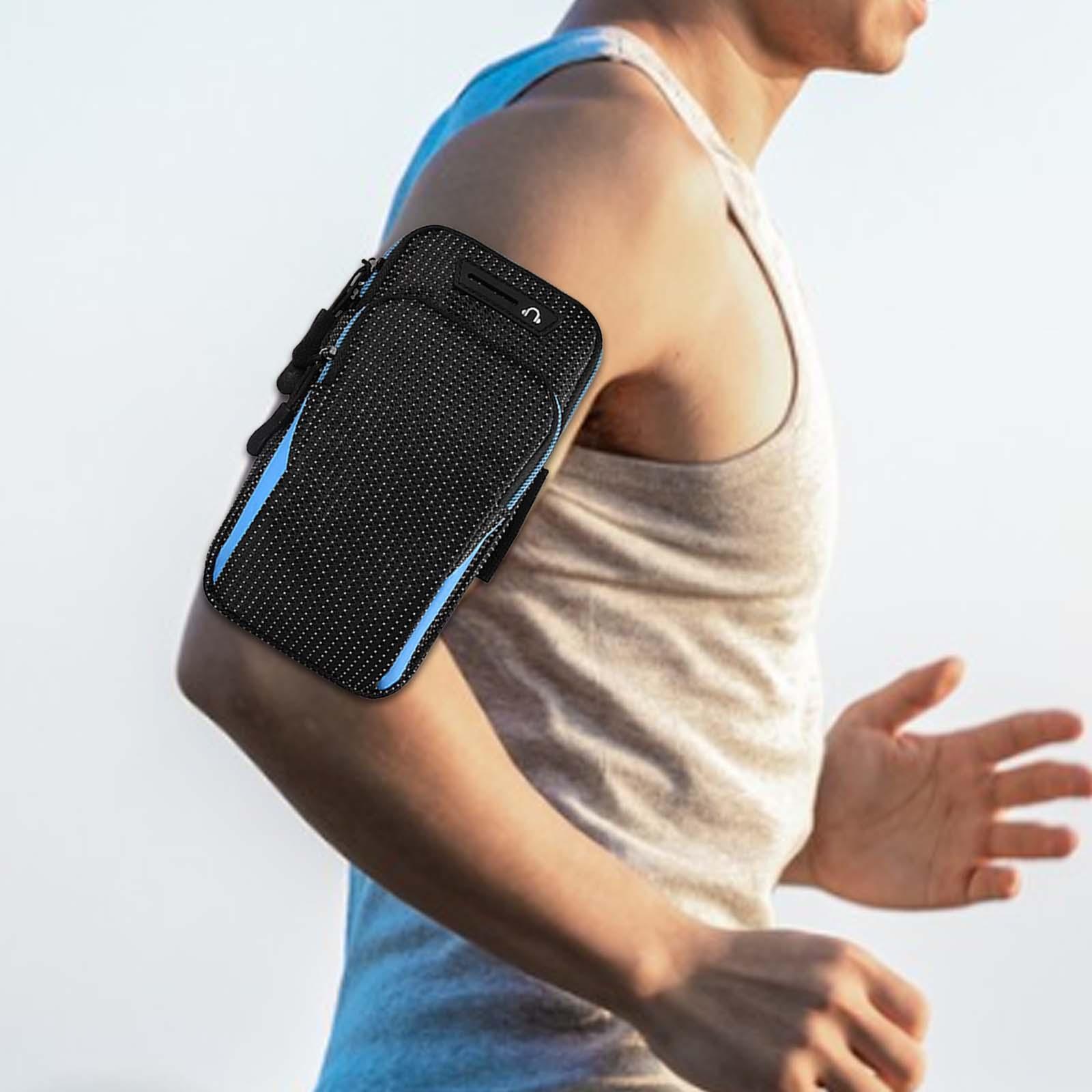 Phone Armband Bag Cellphone Holder Phone Wristband for Travel Jogging Hiking