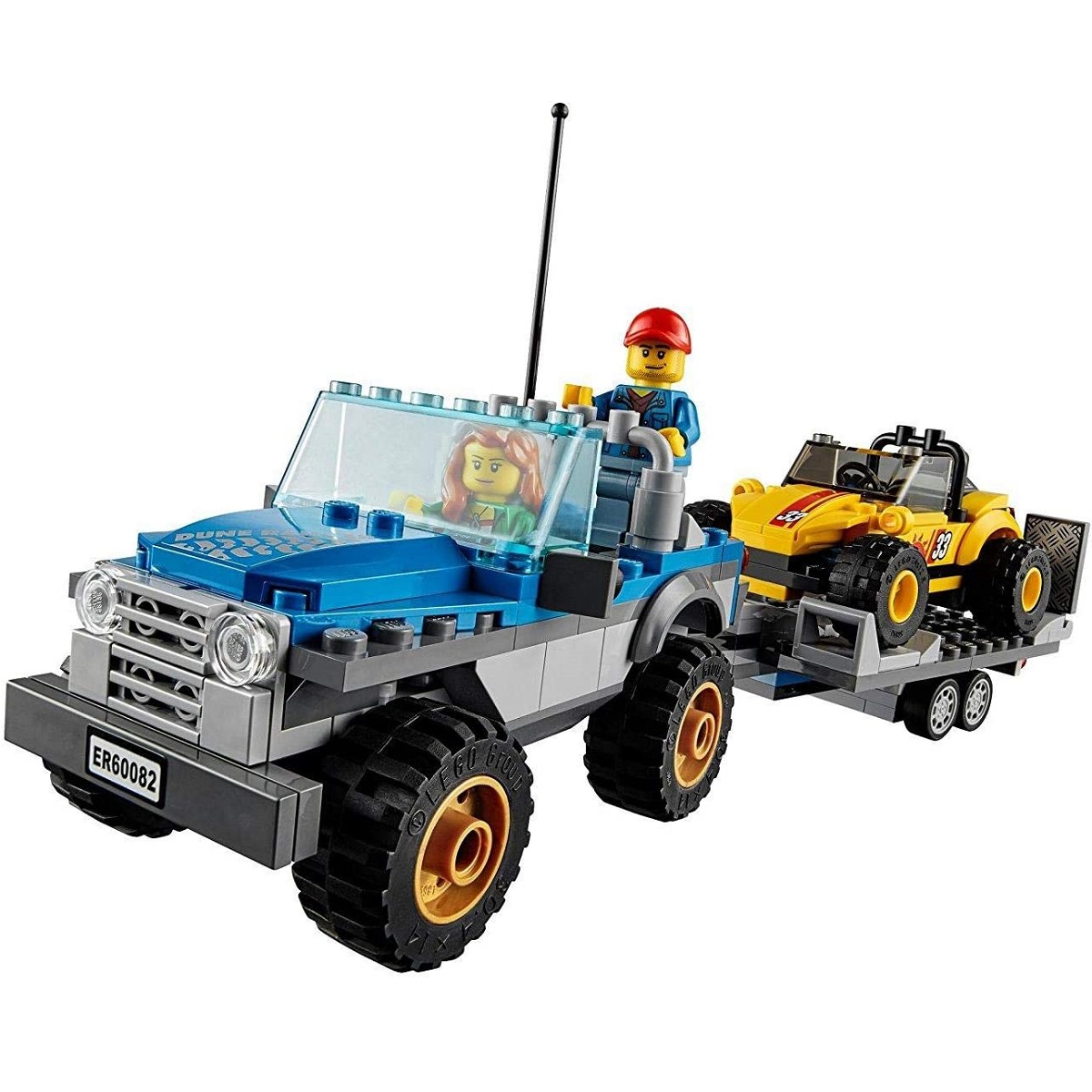 Bộ lắp ráp Xe Kéo Địa Hình - LEGO City 60082 (222 Chi Tiết)