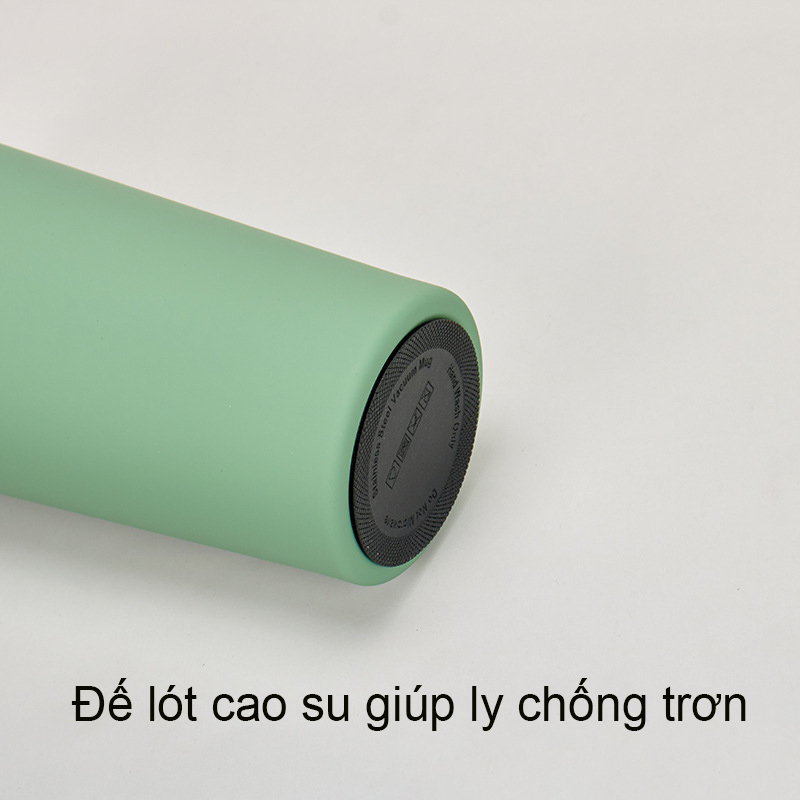 Ly giữ nhiệt inox 304 màu trơn kèm ống hút 750ML