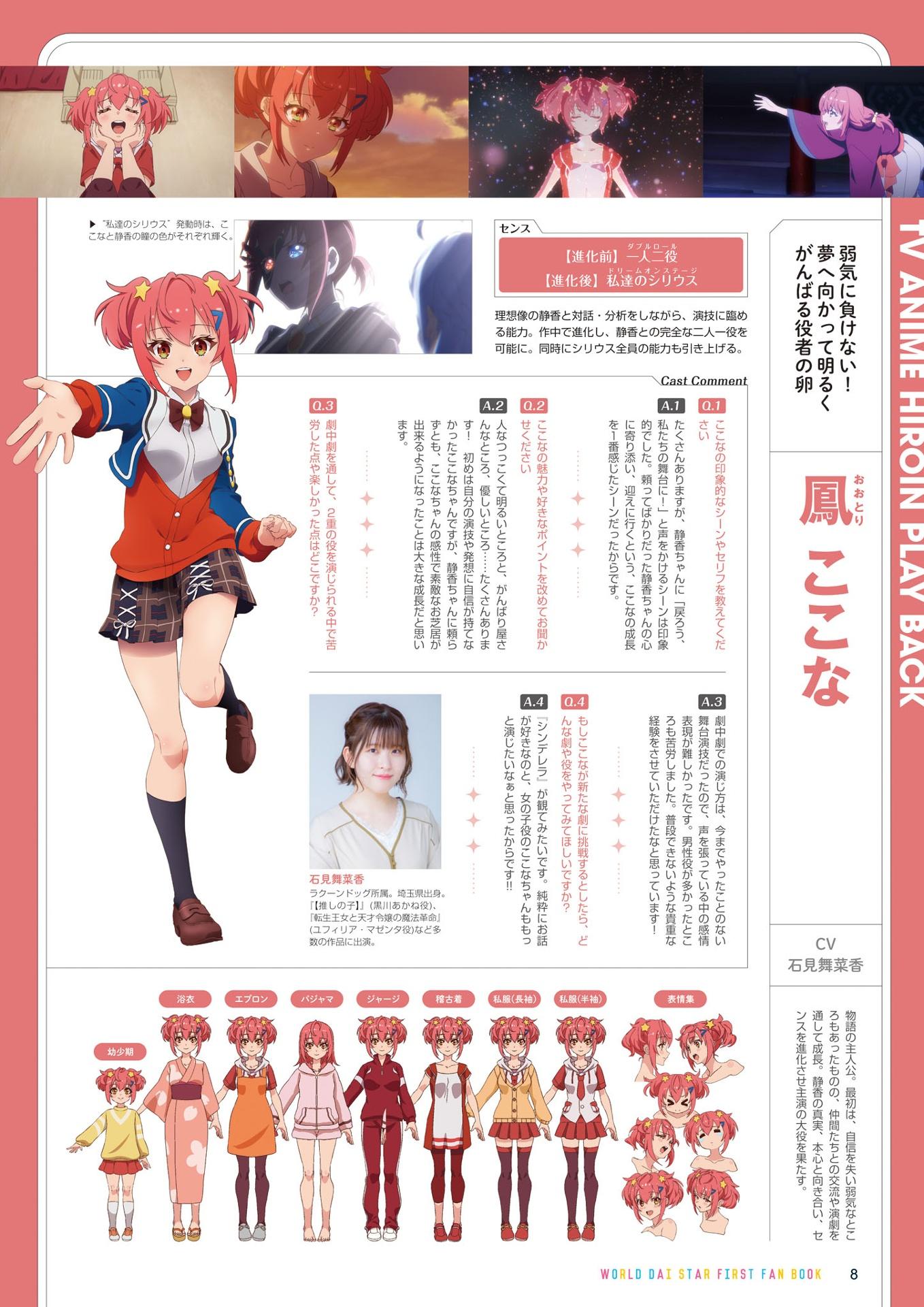 World Dai Star - First Fan Book (Japanese Edition)