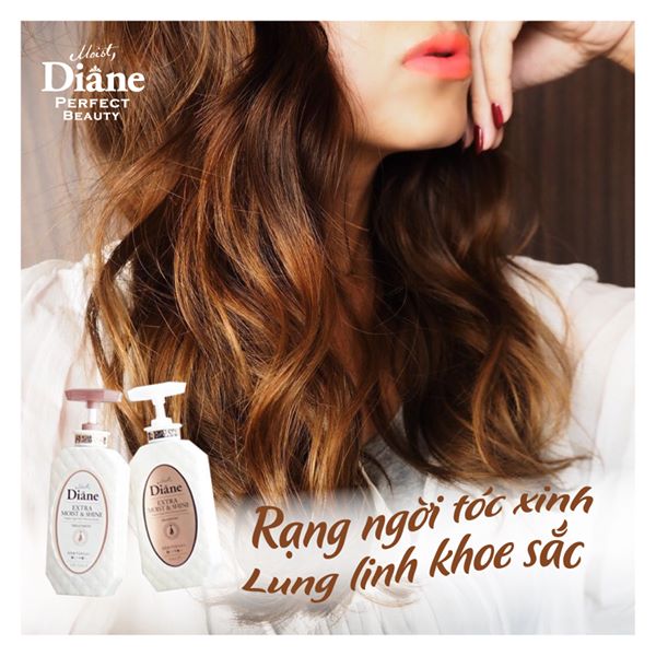 Dầu xả Moist Diane Extra Shine Treatment - Cho tóc khô, xỉn màu, không mượt Hàn Quốc 45ml tặng kèm móc khoá