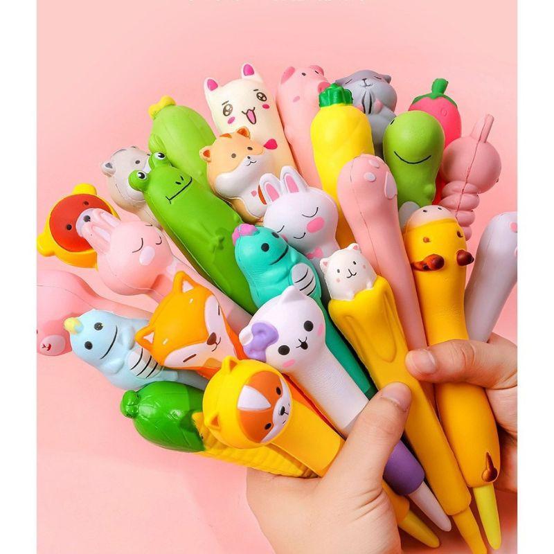 Bút Squishy dẻo nhiều mẫu xinh xinh (20 mẫu)