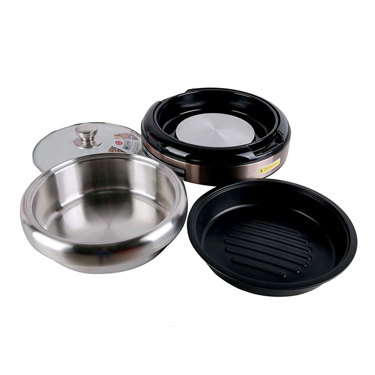 Nồi Lẩu Nướng Điện Đa Năng Lorente LT-780 - Màu Ngẫu Nhiên - Chính Hãng