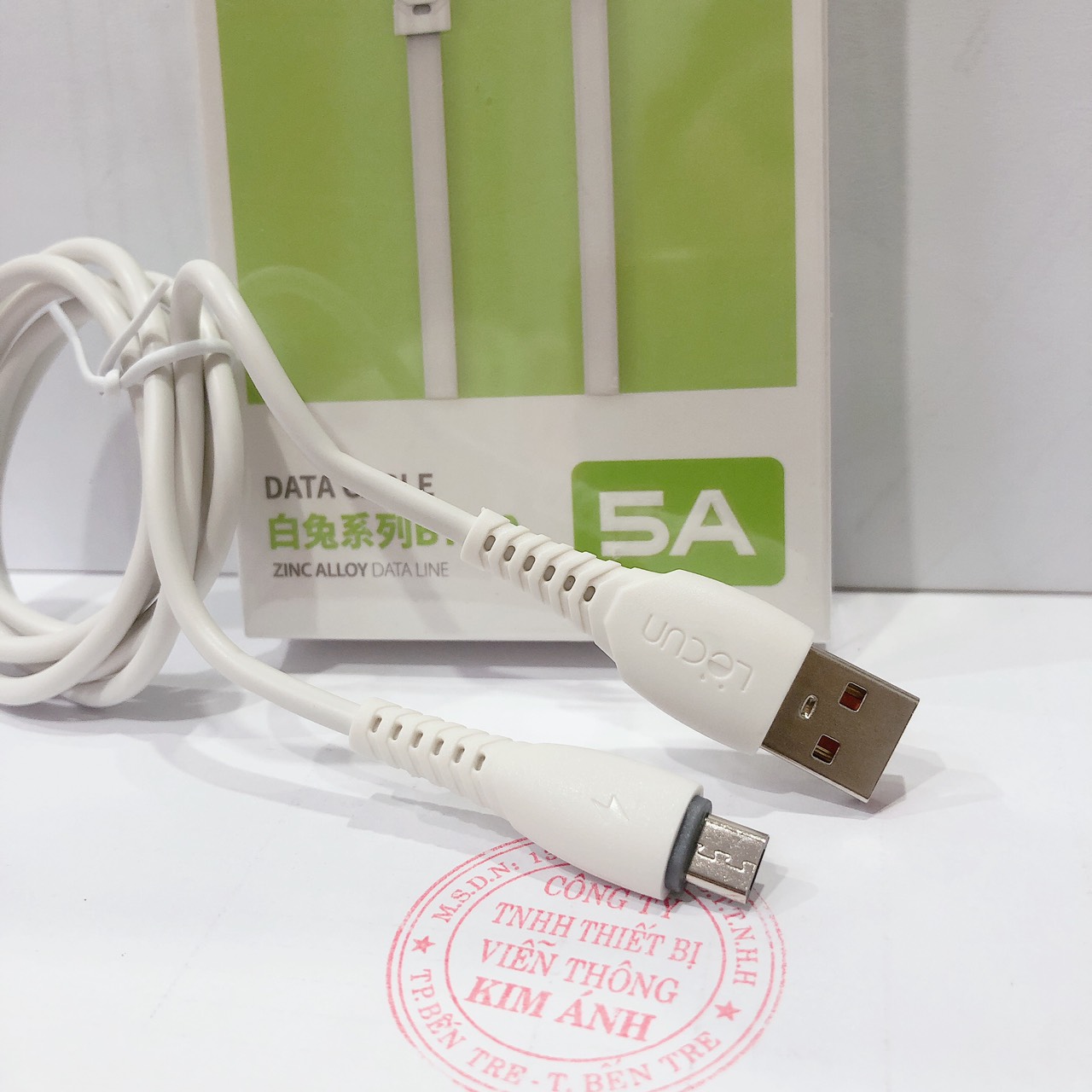 Micro- Dây sạc nhanh Lecun BT-10 dòng điện 5A chân cắm Micro , Hàng Chính Hãng bảo hành 12 tháng
