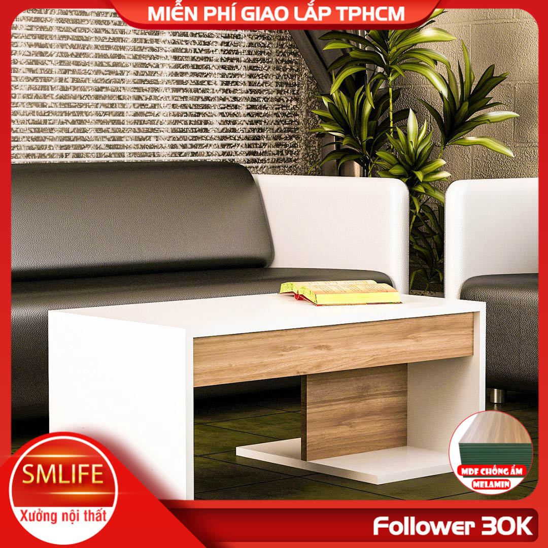 Bàn trà bàn sofa thiết kế hiện đại tiện dụng SMLIFE Chrono