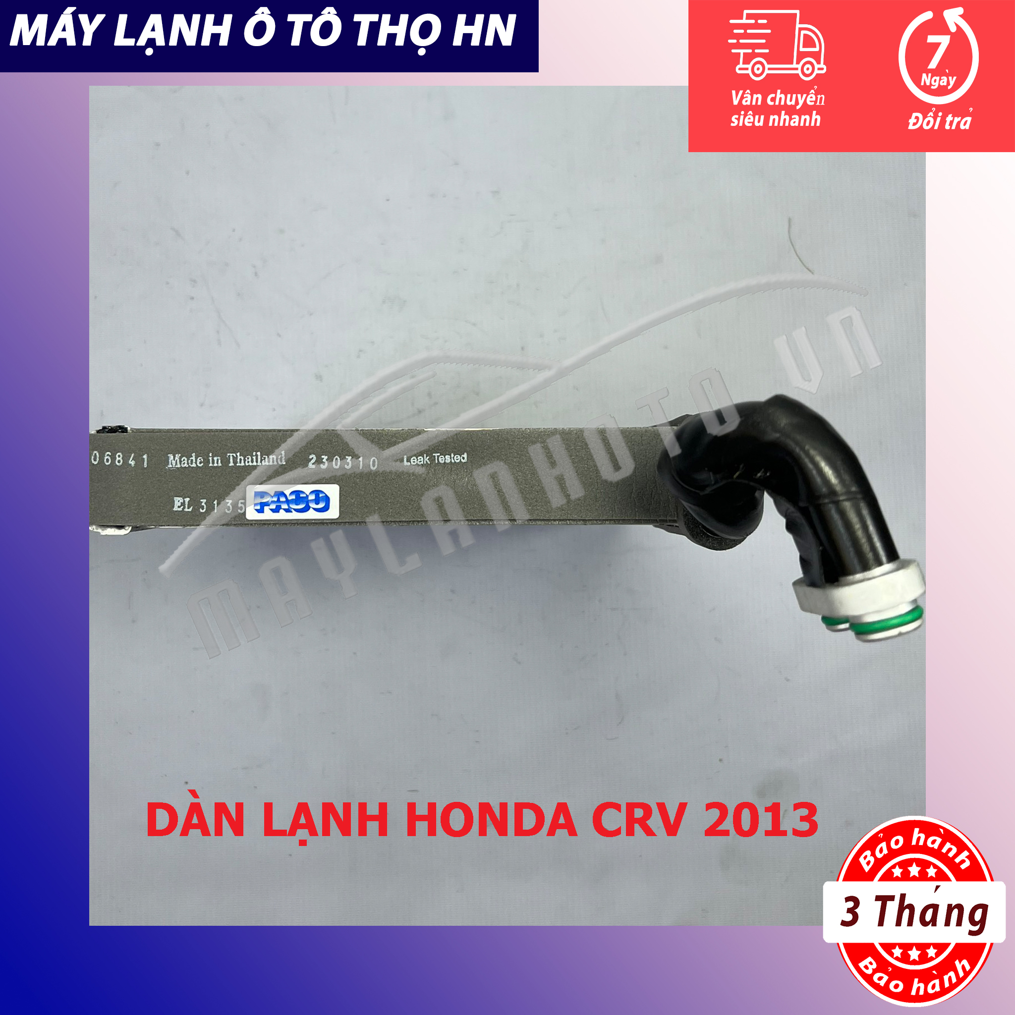 Dàn lạnh Honda CRV 2013 2014 2015 2016 Hàng xịn Thái Lan / Hàn Quốc 13 14 15 16