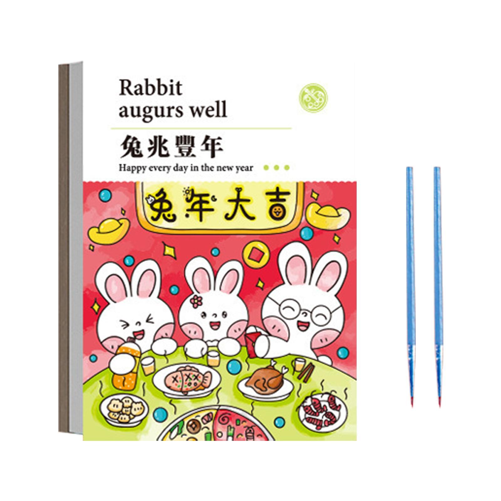 Watercolor Painting Toy DIY Art Drawing Colorable for Home Coloring Game