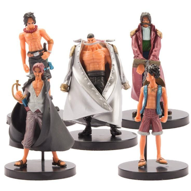 Combo 05 Mô Hình One Piece Mẫu 02 - Cao 10cm