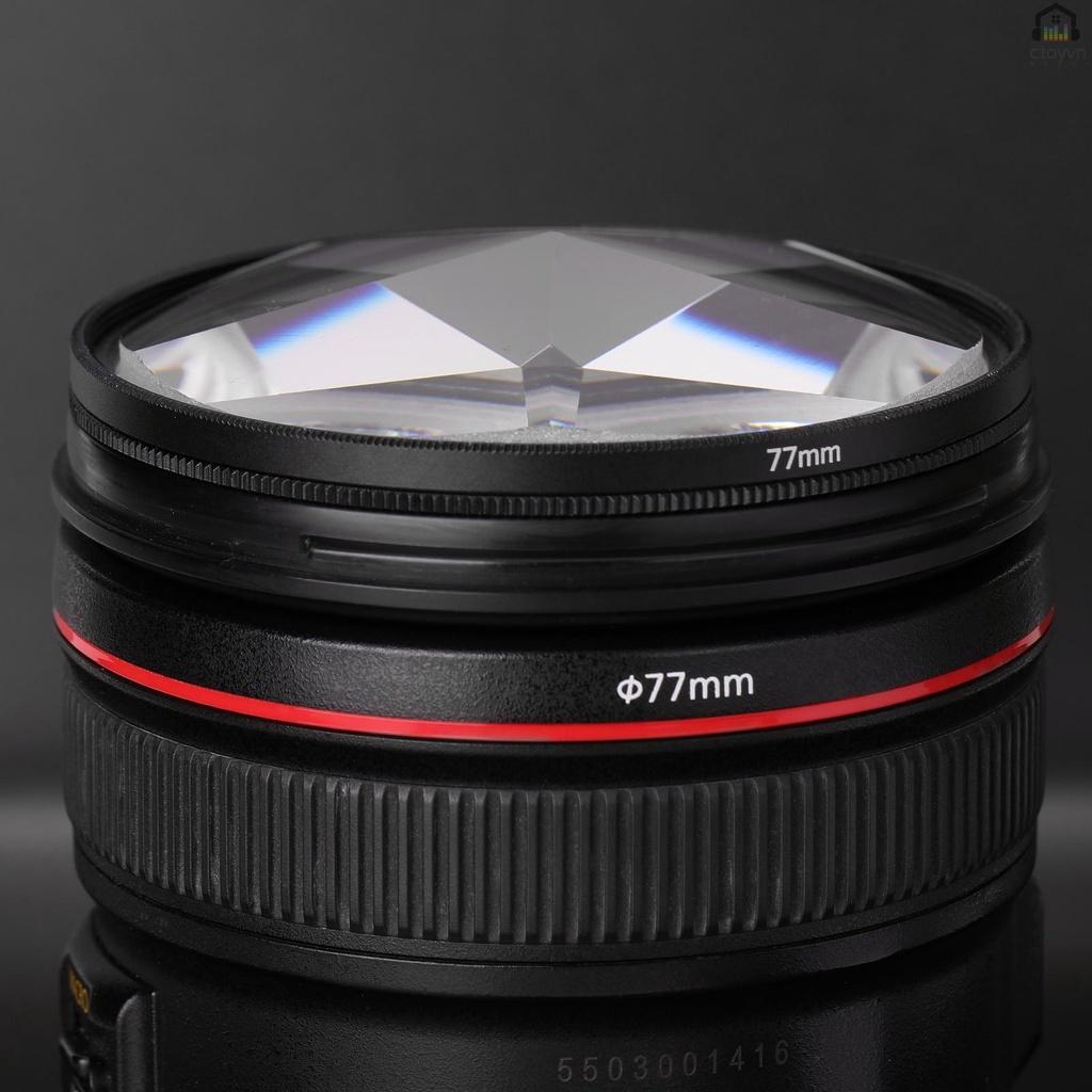 Bộ lọc ánh sáng xanh 77mm chuyên dụng cho máy ảnh