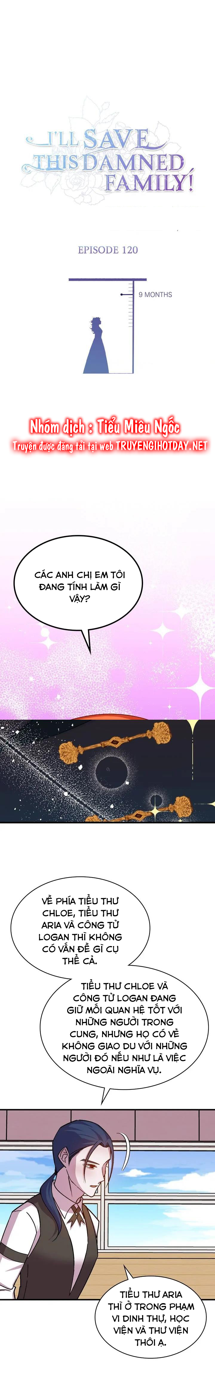 tôi sẽ cứu lấy gia tộc sắp sụp đổ chapter 120 2