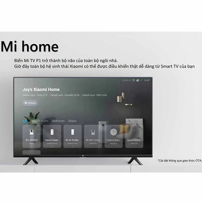 Android Tivi Xiaomi 4K 43 inch L43M6-6ARG - Mi TV 4K P1 Seris 43&quot; - Model 2022