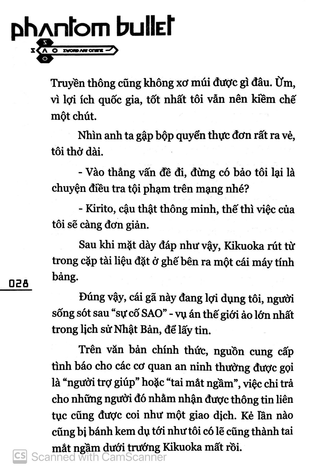 Sách Sword Art Online 005 - Phantom Bullet