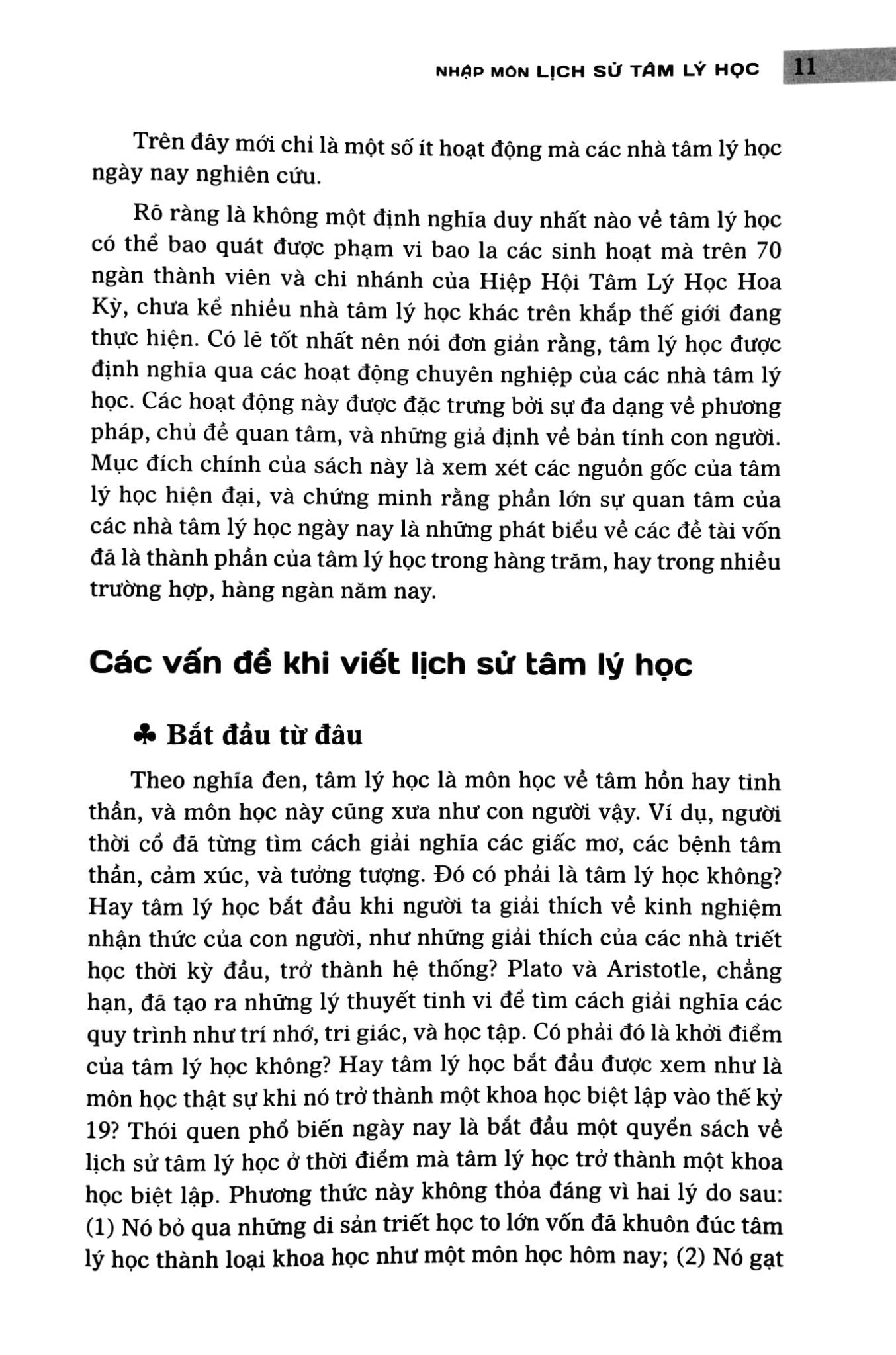 Nhập Môn Lịch Sử Tâm Lý Học - Bìa Cứng