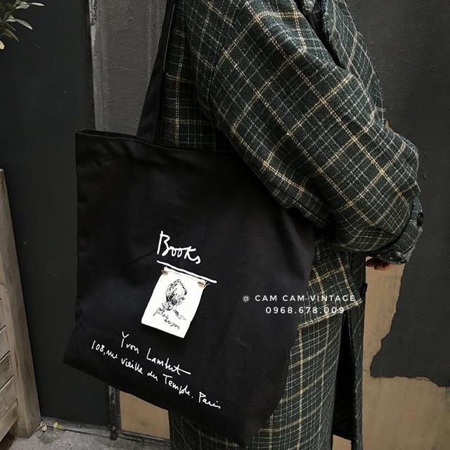 TÚI TOTE VẢI TÚI TOTE ULZZANG VINTAGE