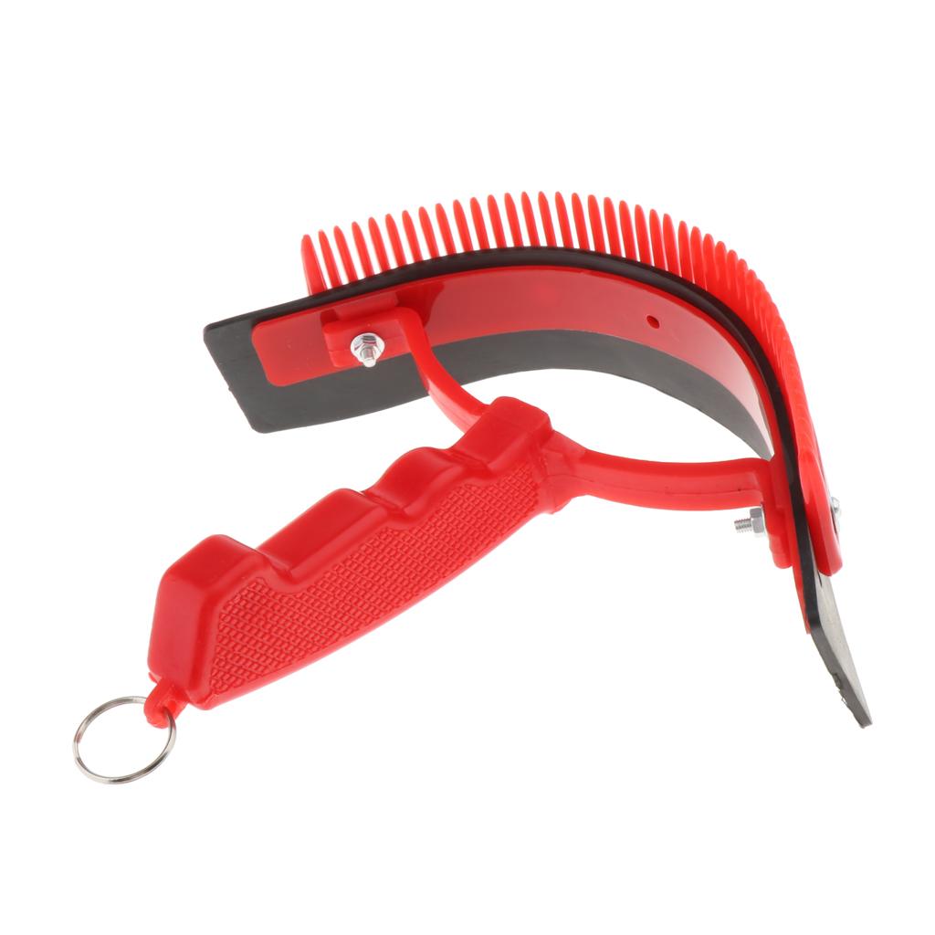 2 in 1 Portable Sweat Scraper Combo Kit Grooming Tool with Anti-slip Handle